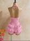 New Arrivals: Knitted Crochet Ruffle Over-the-Shoulder Tie-Up Cutout Bodysuit 60511 European & American Summer Bodysuit