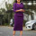 Purple + corsage