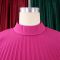 Women's stand collar shawl sleeves pleated chiffon skirt loose A-line cape dress European and American banquet evening dress