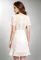 slim fit elegant solid color cross-border foreign trade lace V-neck lace up short hip hugging dress