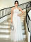 Sweet party dress, sheer camisole long dress, 2026 summer new women's embroidered dress