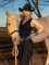 New women's vest top, tassel wide leg pants, retro western style denim suit