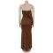 New women's strapless hanging fish tail long skirt sexy hip hugging banquet dress