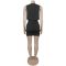 New women's sexy tight fitting waist slimming short skirt with hip coverage, casual style dress