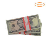 3Pack(300pcs Notes ) 1500 Dollar bill