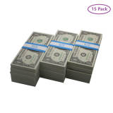 15Pack(1500pcs Notes ) 1500 Dollar Bill