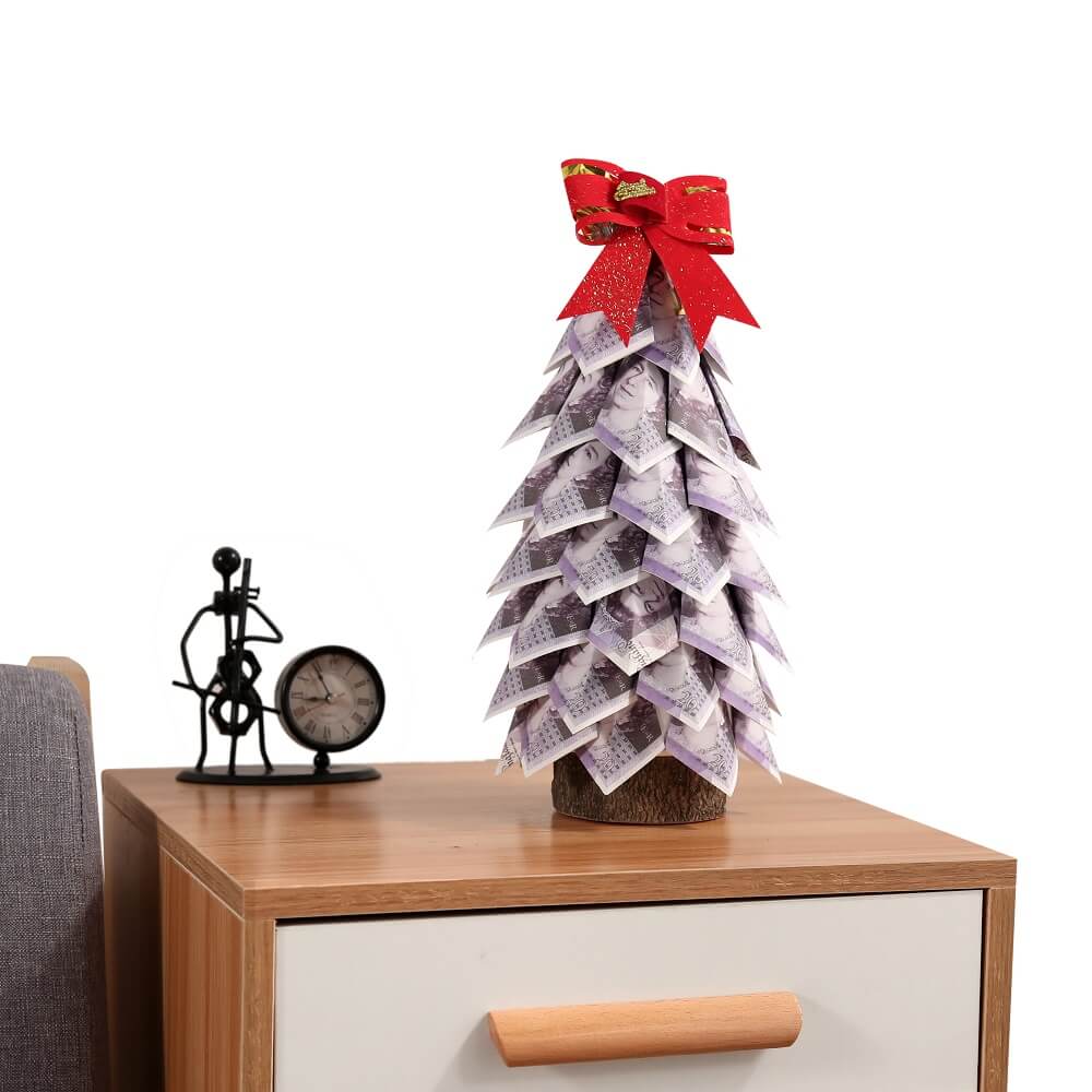 Money Tree Topiary Green Money Gift Home Decoration Money Souvenir Money Tree Dollars Paper tree Business Gift for men and women