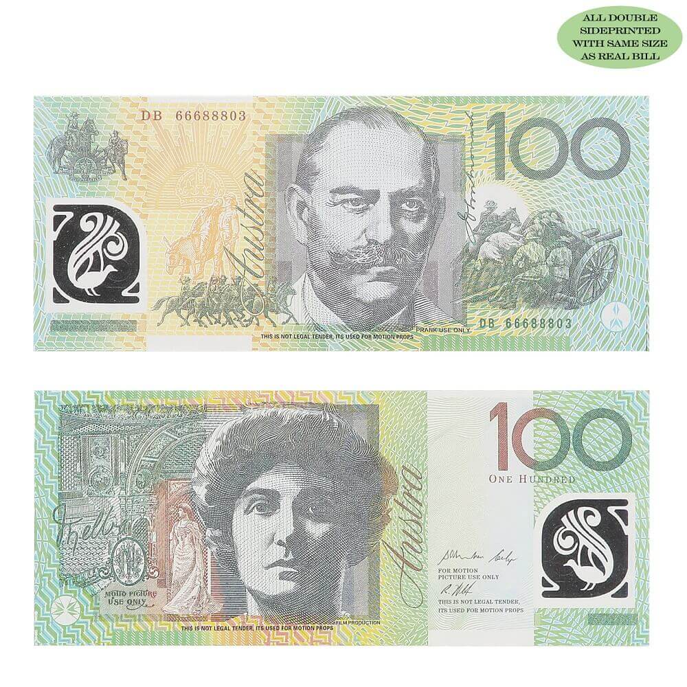 Опора австралийский доллар | 5/10/20 | Банкноты австралийского доллара AUD | Бумажные реквизиты для фильмов на игровые деньги
