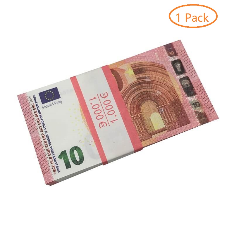 5 x 10€ Euro Spielgeld Movie Money Scherz Geschenk Spass 