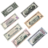 RUVINCE Игровые деньги, которые выглядят как настоящие деньги-реквизиты Доллар $3,760 Копировать деньги в долларах США Кинотеатр Реквизит Стек реквизита