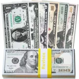 RUVINCE Play Money That Looks Real Prop Money Dollar $3,760 Copy Money USD Cinema Props Prop Stack