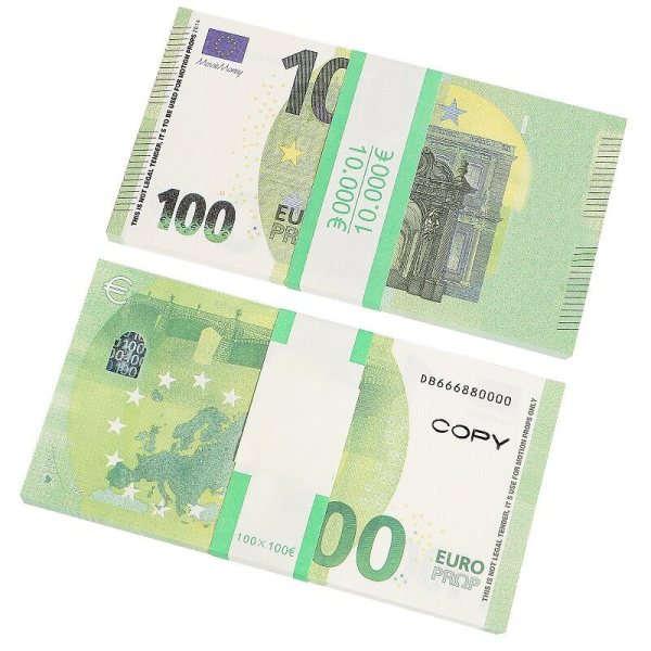 Заготовки Евро Продажа € € 100 Заготовки Flash Très Réaliste De 100 Евро