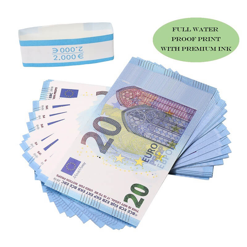 Bar Prop Faux Billet 10 20 50 100 200 500 Euro Movie Fake Money Party  Childrens Toys Adult Game /Pack Faux Euros Pound 3pack From 8,94 €