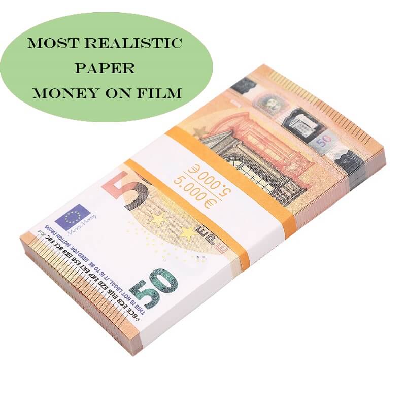 Faux Billet 50 Euro For Sale|Fake Euros For Film ,Kid Play Euro Ticket