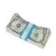 New Seris $1 Aged Prop Money Cash Full Print Fake Stack Prank Money