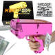 RUVINCE Money Gun Shooter Money Gun for Movies That Look Real, Prop Gun Make it Rain, Handheld Cash Gun for Game Movies Party