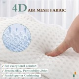 RUVINCE Bath Pillow for Tub - Head, Neck and Back Support with Suction Cups