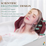 RUVINCE Bath Pillow for Tub - Head, Neck and Back Support with Suction Cups
