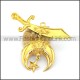 Delicate Stainless Steel Plating Pendant  p003042