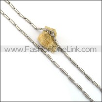 Delicate Fashion Cylinder Necklace n001067
