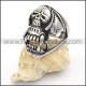 Stainless Steel Punk Style  Skull Ring  r000344