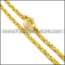 Gold Plated Necklace n000992