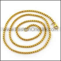 Good Quality Stainless Steel Plated Necklace n001224