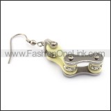 Fashion Stainless Steel Biker Earrings    e001057