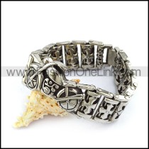 Stainless Steel Casting Motorcycle Bracelet for Wholesale b004858