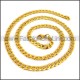 Succinct Golden Plated Necklace n001191