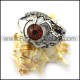 Evil Eye Ring with Brown Eyeball r004535