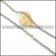 Silver Twisted Rope Small Chains n000140