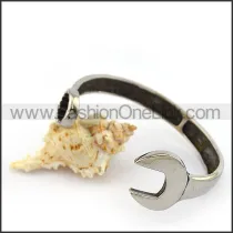 High Polishing Stainless Steel Casting Spanner Bangle b004688