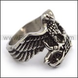 Fashion Stainless Steel Skull Ring   r003569