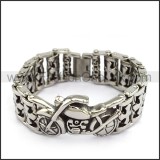 Stainless Steel Casting Motorcycle Bracelet for Wholesale b004858