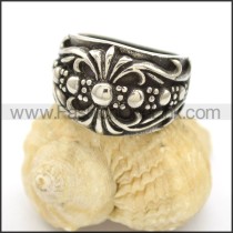 Unique Stainless Steel Casting Ring r002473