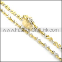 Exquisite Stainless Steel Fashion Necklace n000524