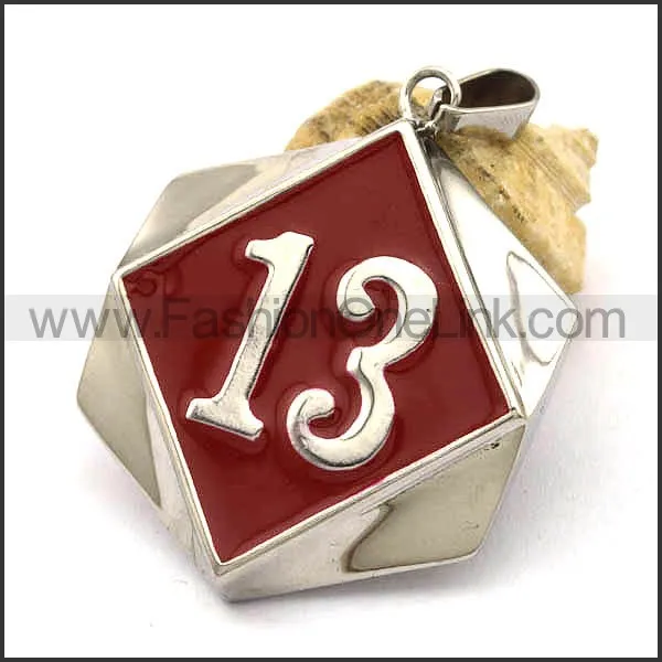 Exquisite Stainless Steel Biker Pendant  p002545