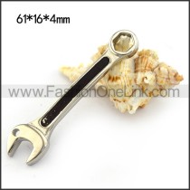 Casting Stainless Steel Spanner Pendant for Motorcycle Bikers p004067