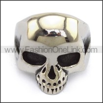Stainless Steel Skull Ring  r003693