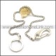 Graceful Silver Small Chain n000915