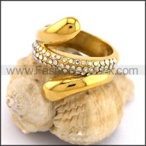 Exquisite Stone Stainless Steel Ring  r002828