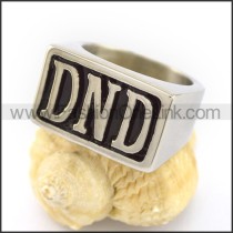 Delicate Stainless Steel Casting Ring     r002846