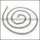 Delicate Silver Small Chain n001050