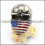 Stainless Steel Biker Ring  r003724