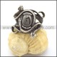Vintage Stone Stainless Steel  Ring r002326