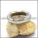 Vintage Stainless Steel Casting Ring  r003268