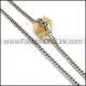 Interlocking Stamping Necklace n001070