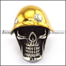 Stainless Steel Skull Ring  r003704