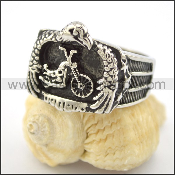 Delicate Stainless Steel Ring r001599